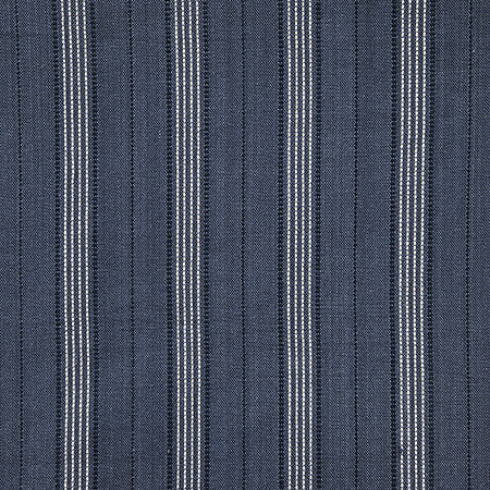 Stage Lights Denim by Carole Designer Fabric In The Details 100% Cotton India 3" H 54" - Swanky Fabrics -