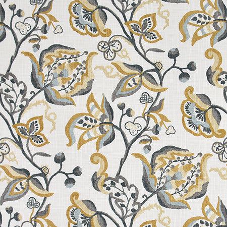 Hidden Path Sandstone by Carole Designer Fabric Moonstone 100% Cotton-SSR Pakistan 25 1/4" V, 13 1/2" H HD 54" - Swanky Fabrics -