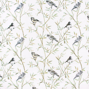 Carole Fabric Tip Of A Feather Seagreen