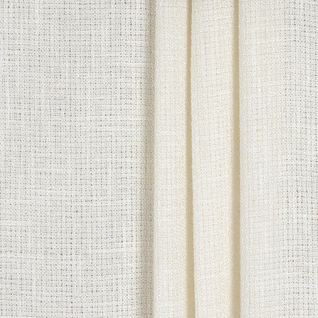 Armenia White by Carole Designer Fabric In The Open 36% Acrylic, 29% Polyester, 15% Cotton, 10% Linen, 10% Viscose N/A None 57" - Swanky Fabrics -