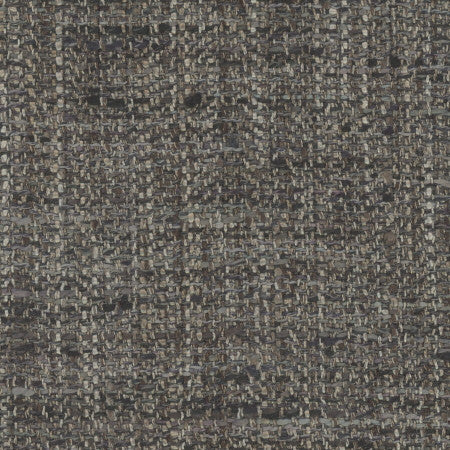 Tarmac Charcoal by Carole Designer Fabric Pewter 100% Polyester India Passes 50,000 Double Rubs Wyzenbeek Horizontal: None and Vertical: None 54" - Swanky Fabrics -