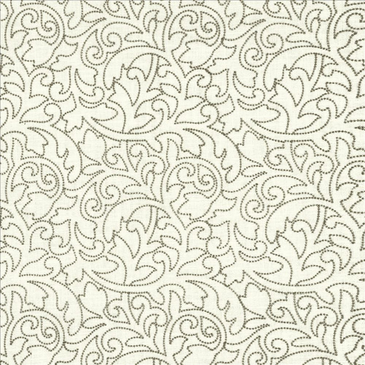 Filly Grey by Kasmir Designer Fabric 5141 55% Linen
45% Rayon
 CHINA </p><p>Repeat: Horizontal: 12 inches and Vertical: 12 inches 50 - Swanky Fabrics -
