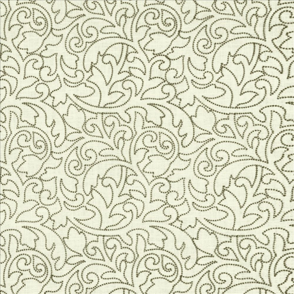 Filly Grey  by Kasmir Designer Fabric 5141 55% Linen
45% Rayon
 CHINA 30,000 Wyzenbeek Double Rubs Horizontal: 12 inches and Vertical: 12 inches 50  - Swanky Fabrics -