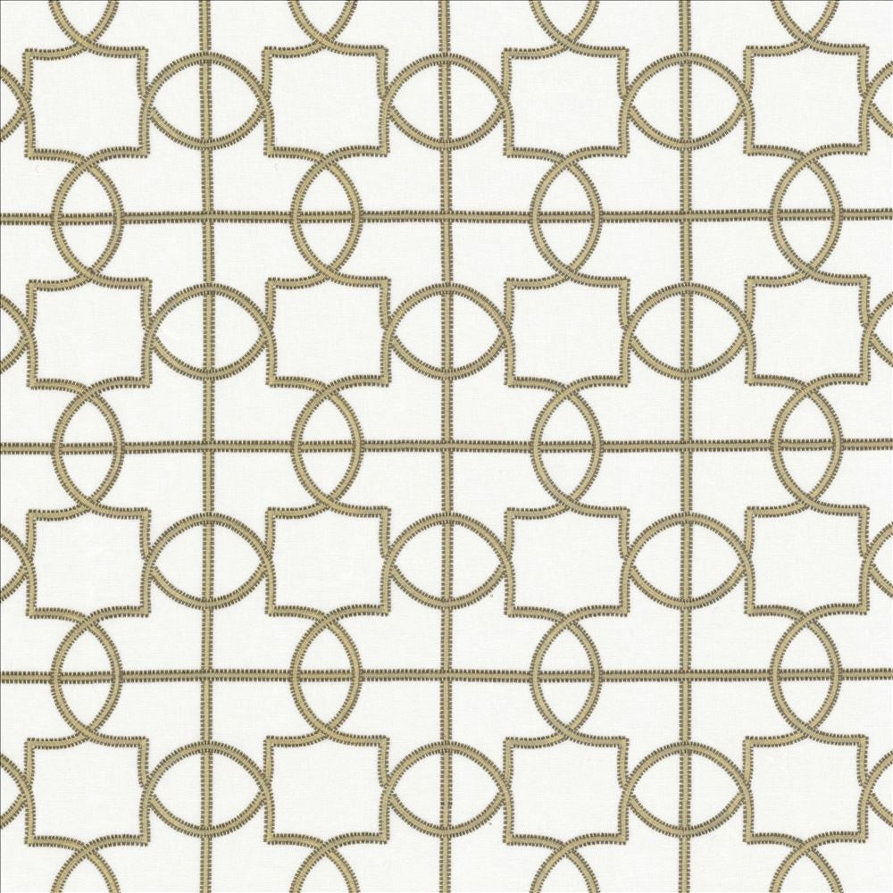 Finnick Platinum by Kasmir Designer Fabric 5156 100% Polyester INDIA Not Tested Horizontal: 8 6/8 inches and Vertical: 9 inches 51 - 56 - Swanky Fabrics -