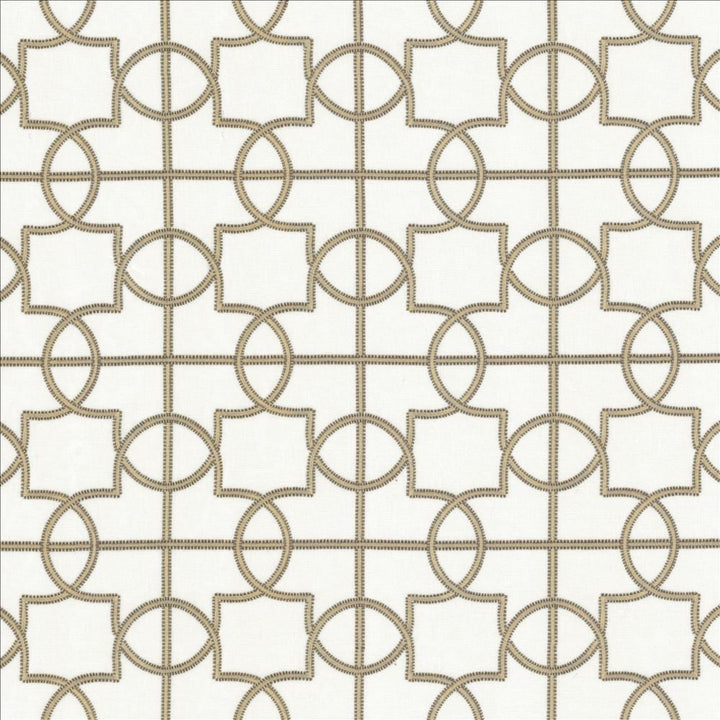Finnick Platinum by Kasmir Designer Fabric 5111 100% Polyester
 INDIA </p><p>Repeat: Horizontal: 8 6/8 inches and Vertical: 9 inches 51 - 56 - Swanky Fabrics -