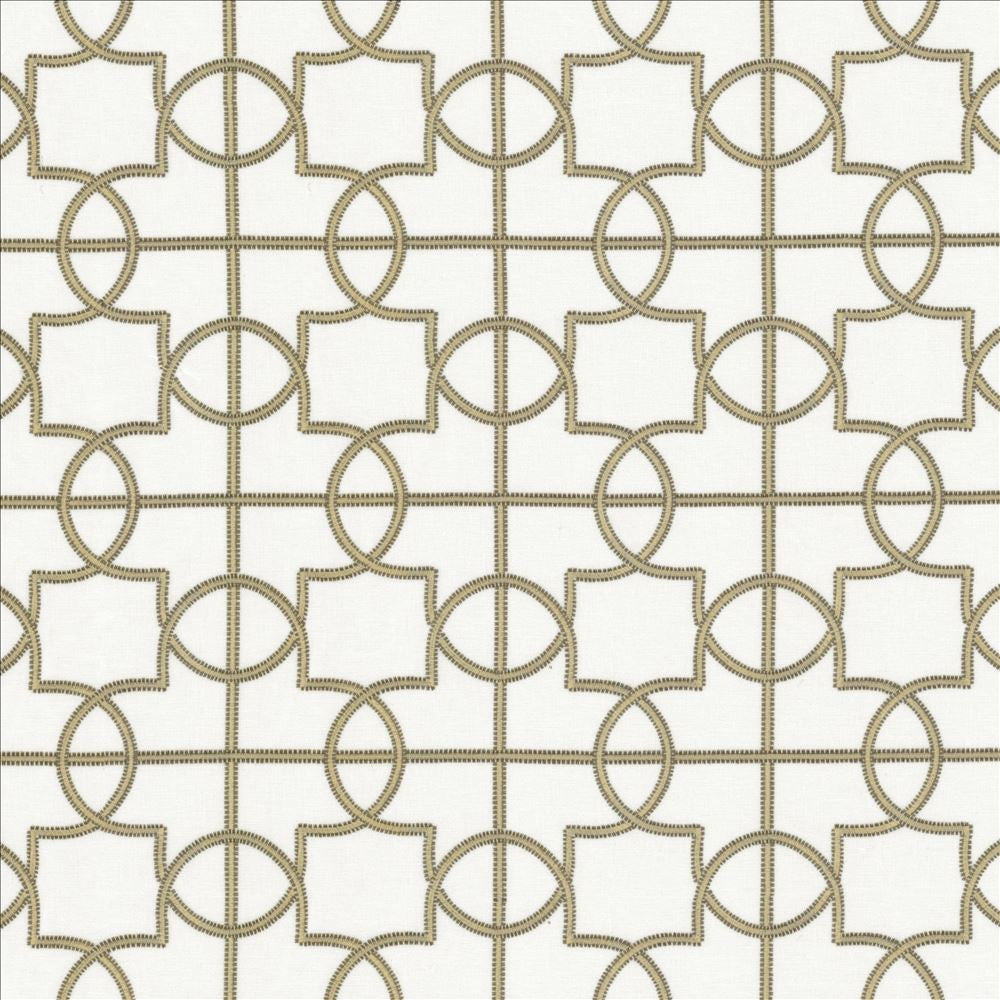 Finnick Platinum by Kasmir Designer Fabric See sample 100% Polyester
 INDIA Not Tested </p><p>Repeat: Horizontal: 8 6/8 inches and Vertical: 9 inches 51 - Swanky Fabrics -