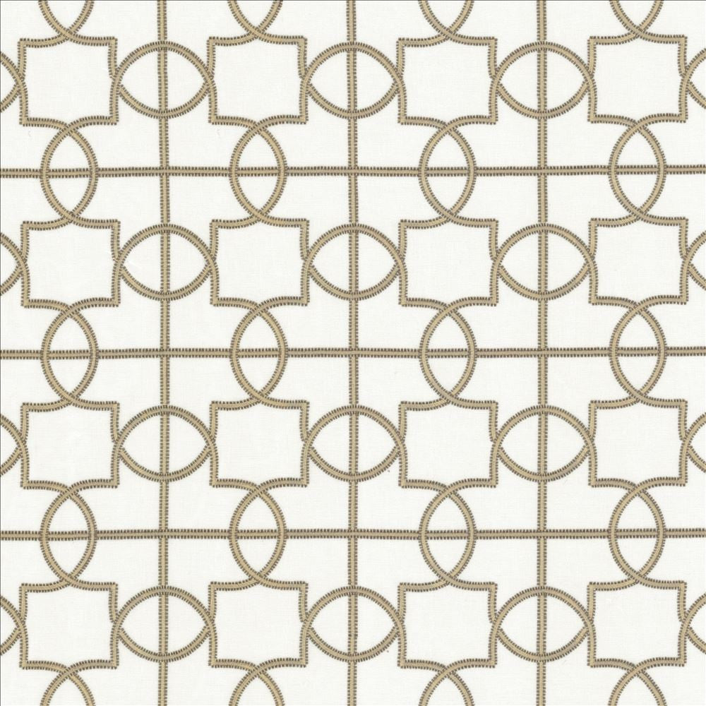 Finnick Platinum by Kasmir Designer Fabric 5156 100% Polyester
 INDIA </p><p>Repeat: Horizontal: 8 6/8 inches and Vertical: 9 inches 51 - 56 - Swanky Fabrics -