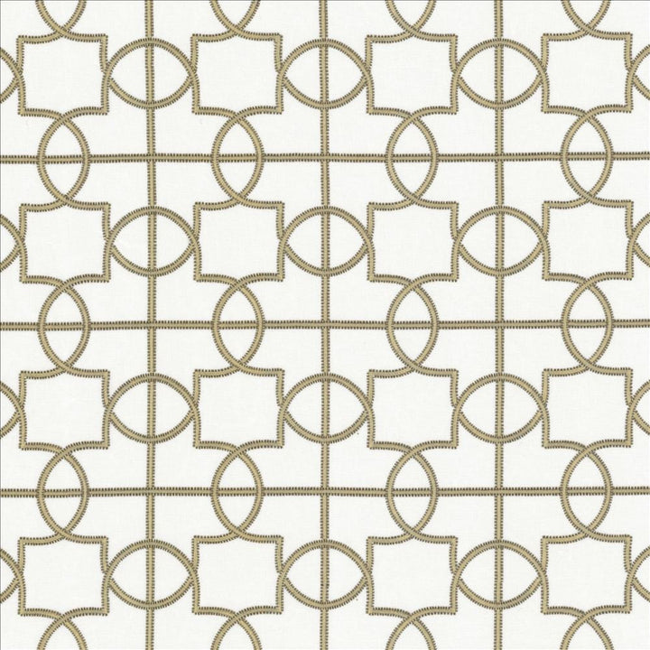 Finnick Platinum by Kasmir Designer Fabric 5111 100% Polyester INDIA Not Tested Horizontal: 8 6/8 inches and Vertical: 9 inches 51 - 56 - Swanky Fabrics -