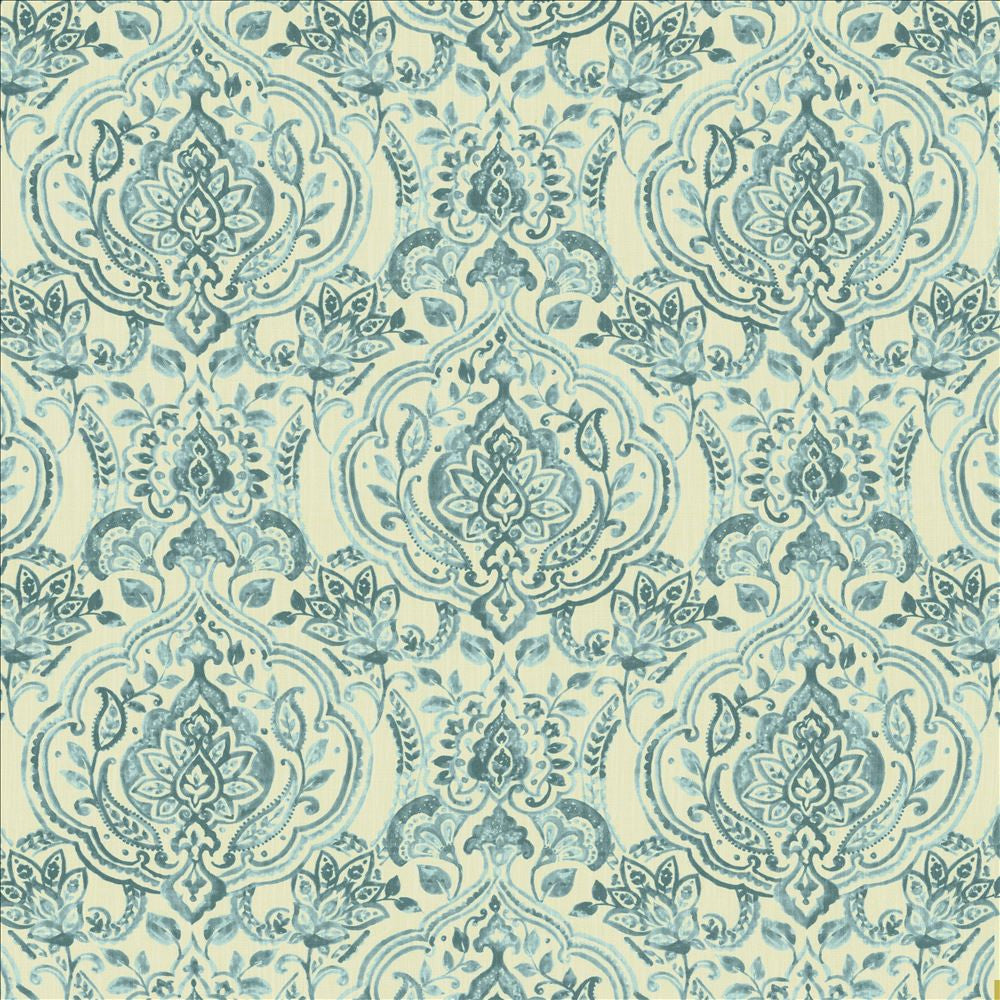 Flamenco Spray  by Kasmir Designer Fabric 5142 70% Viscose
30% Linen
 SPAIN 15,000 Wyzenbeek Double Rubs Horizontal: 27 inches and Vertical: 26 inches 54  - Swanky Fabrics -