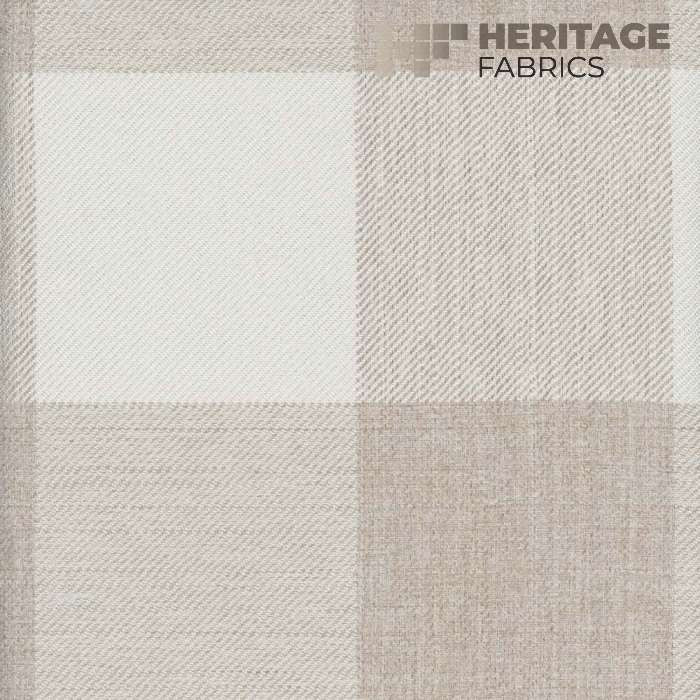 Fleetwood Driftwood by Heritage Designer Fabric - 100% Poly India 78,000 Horizontal: 7.75" and Vertical: 8" 54" - Swanky Fabrics -