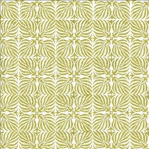 Kasmir Fabric Floriata Blocks Olive