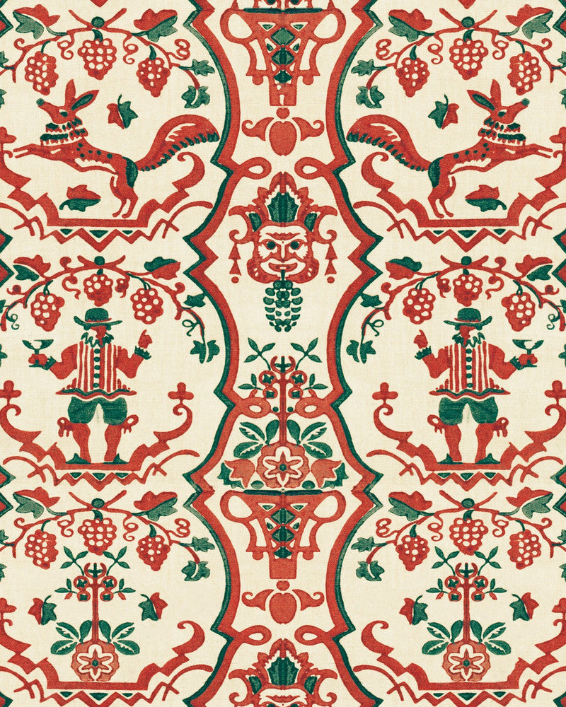 Floricsome Wallpaper by Mind the Gap Designer Wallpaper TYROL APRES-SKI HOME COLLECTION Satin Matte Made in Europe Paste the wall 1 roll x 20.5 x 10.9 yards - Swanky Fabrics -