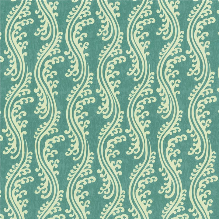 Flouncy Lagoon  by Kasmir Designer Fabric 5107 100% Cotton  USA  </p><p>Repeat: Horizontal: 7 inches and Vertical: 18 inches 54  - Swanky Fabrics -
