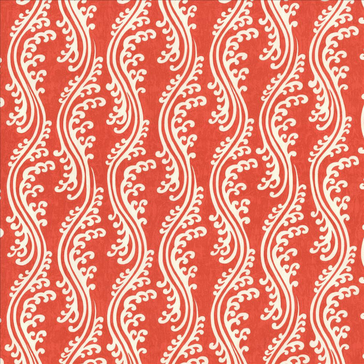 Flouncy Lantern Red by Kasmir Designer Fabric 5106 100% Cotton
 USA 9,000 Wyzenbeek Double Rubs </p><p>Repeat: Horizontal: 7 inches and Vertical: 18 inches 54 - Swanky Fabrics -
