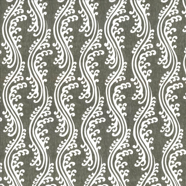 Flouncy Noir by Kasmir Designer Fabric 5105 100% Cotton
 USA </p><p>Repeat: Horizontal: 7 inches and Vertical: 18 inches 54 - Swanky Fabrics -