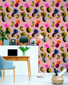 Mind the Gap Wallpaper Mind The Gap   FLYING OBJECTS Pink   (WP20376)