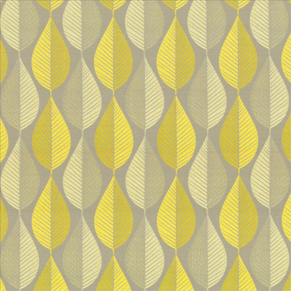 Foliage Tour Citrine by Kasmir Designer Fabric 1434 59% Polyester 41% Rayon INDIA 9,000 Wyzenbeek Double Rubs Horizontal: 7 inches and Vertical: 17 4/8 inches 57 - Swanky Fabrics -