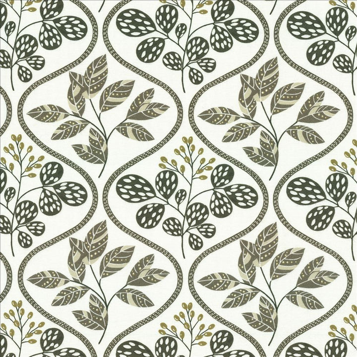 Franca Platinum  by Kasmir Designer Fabric 1476 100% Cotton  SPAIN  </p><p>Repeat: Horizontal: 9 inches and Vertical: 9 inches 54  - Swanky Fabrics -