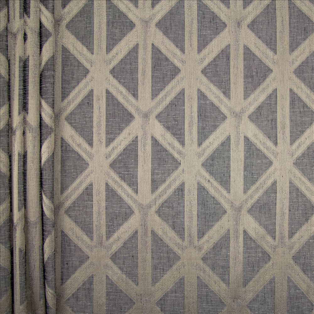 Frankie Fog by Kasmir Designer Fabric See sample 100% Polyester
 TURKEY Not Tested </p><p>Repeat: Horizontal: 7 5/8 inches and Vertical: 7 6/8 inches 118 - Swanky Fabrics -