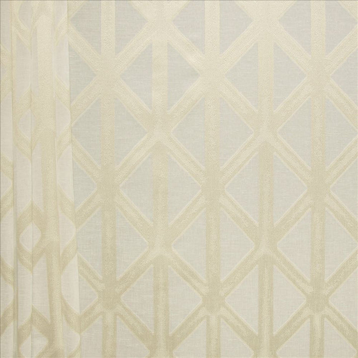 Frankie Ivory by Kasmir Designer Fabric 1465 100% Polyester
 TURKEY Not Tested </p><p>Repeat: Horizontal: 7 5/8 inches and Vertical: 7 6/8 inches 118 - Swanky Fabrics -