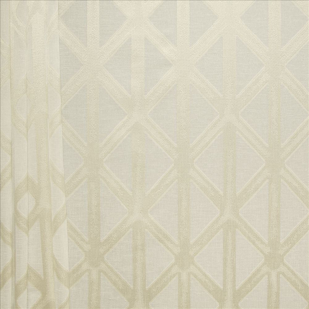 Frankie Ivory by Kasmir Designer Fabric 1465 100% Polyester
 TURKEY </p><p>Repeat: Horizontal: 7 5/8 inches and Vertical: 7 6/8 inches 118 - Swanky Fabrics -