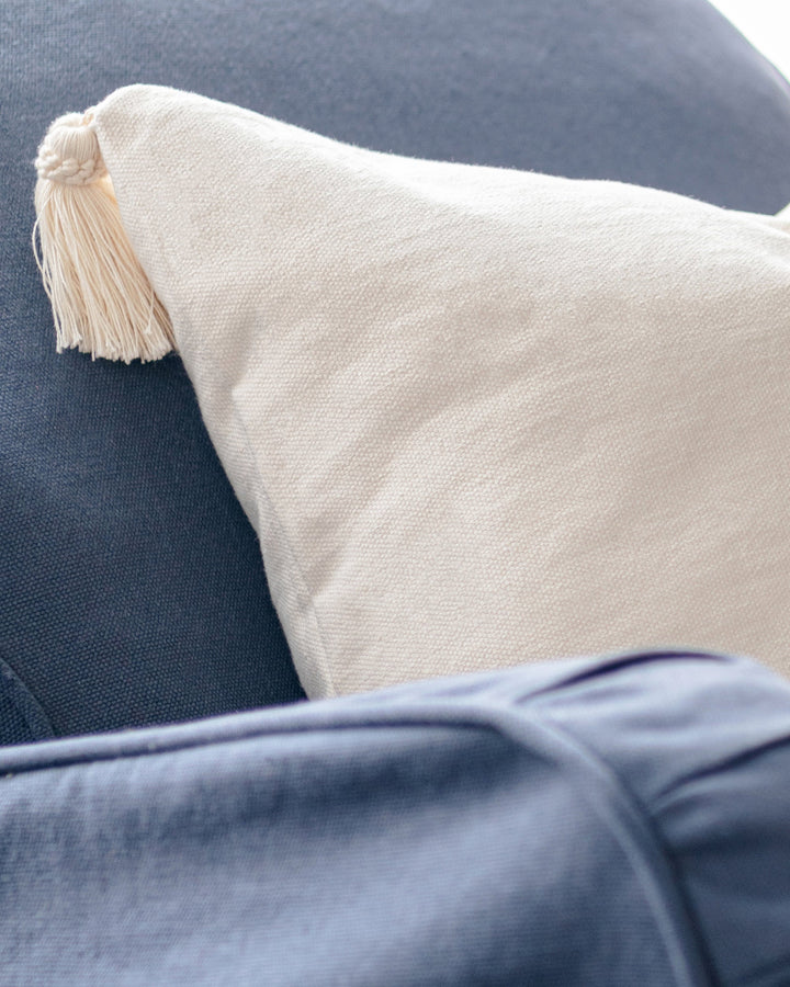 French Ivory linen fabric by Mind the Gap (FB00156), view 2