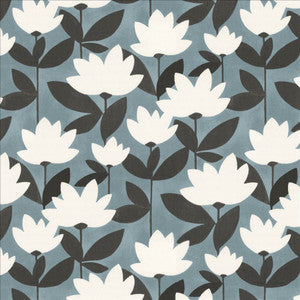 Kasmir Fabric Frisky Floral Indigo