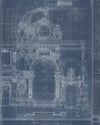 Mind the Gap Wallpaper Mind The Gap   GARNIER Blue   (WP20216)