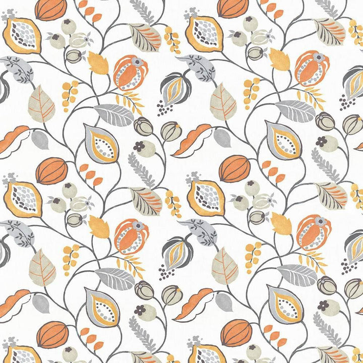 Gardens Edge Juice  by Kasmir Designer Fabric 5075 100% Cotton
 SPAIN Not Tested Horizontal: 27 2/8 inches and Vertical: 24 4/8 inches 54  - Swanky Fabrics -