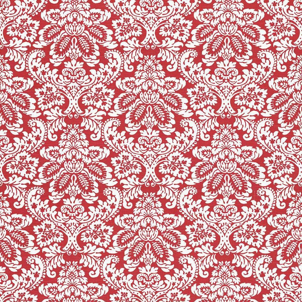 Gavroche Geranium by Kasmir Designer Fabric 5064 100% Cotton
 USA 15,000 Wyzenbeek Double Rubs </p><p>Repeat: Horizontal: 27 inches and Vertical: 25 2/8 inches 54 - Swanky Fabrics -