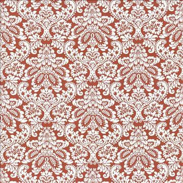 Gavroche Tangerine by Kasmir Designer Fabric 5063 100% Cotton USA 15,000 Wyzenbeek Double Rubs H: 27 inches, V: 25 2/8 inches 54 - Swanky Fabrics - Kasmir
