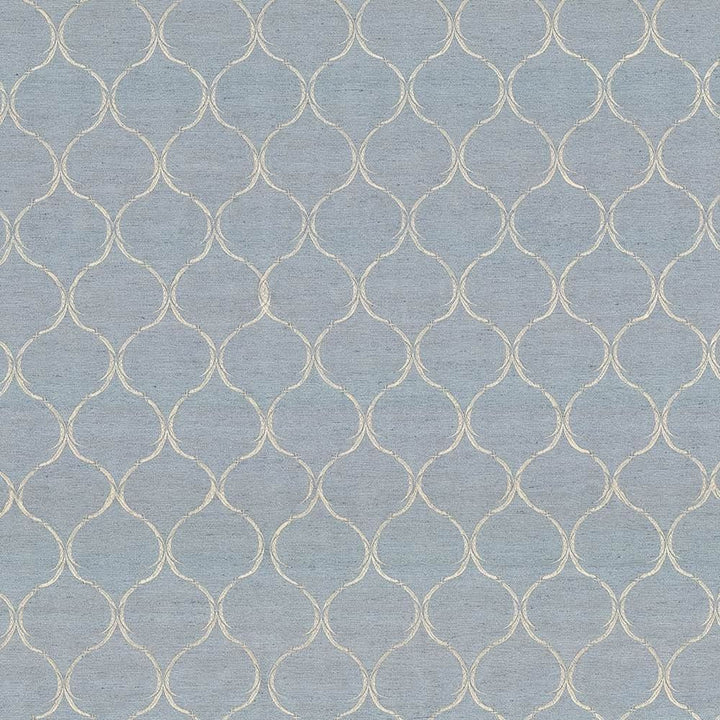 Gazebo Trellis Ice Blue by Kasmir Designer Fabric See sample 100% Polyester
Embroidery
100% Polyester
 CHINA Not Tested </p><p>Repeat: Horizontal: 4 2/8 inches and Vertical: 5 6/8 inches 54 - Swanky Fabrics -