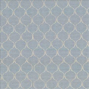 Kasmir Fabric Gazebo Trellis Ice Blue