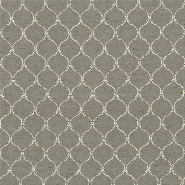 Gazebo Trellis Viridian Grey by Kasmir Designer Fabric 5067 100% Polyester
Embroidery
100% Polyester
 CHINA </p><p>Repeat: Horizontal: 4 2/8 inches and Vertical: 5 6/8 inches 54 - 58 - Swanky Fabrics -