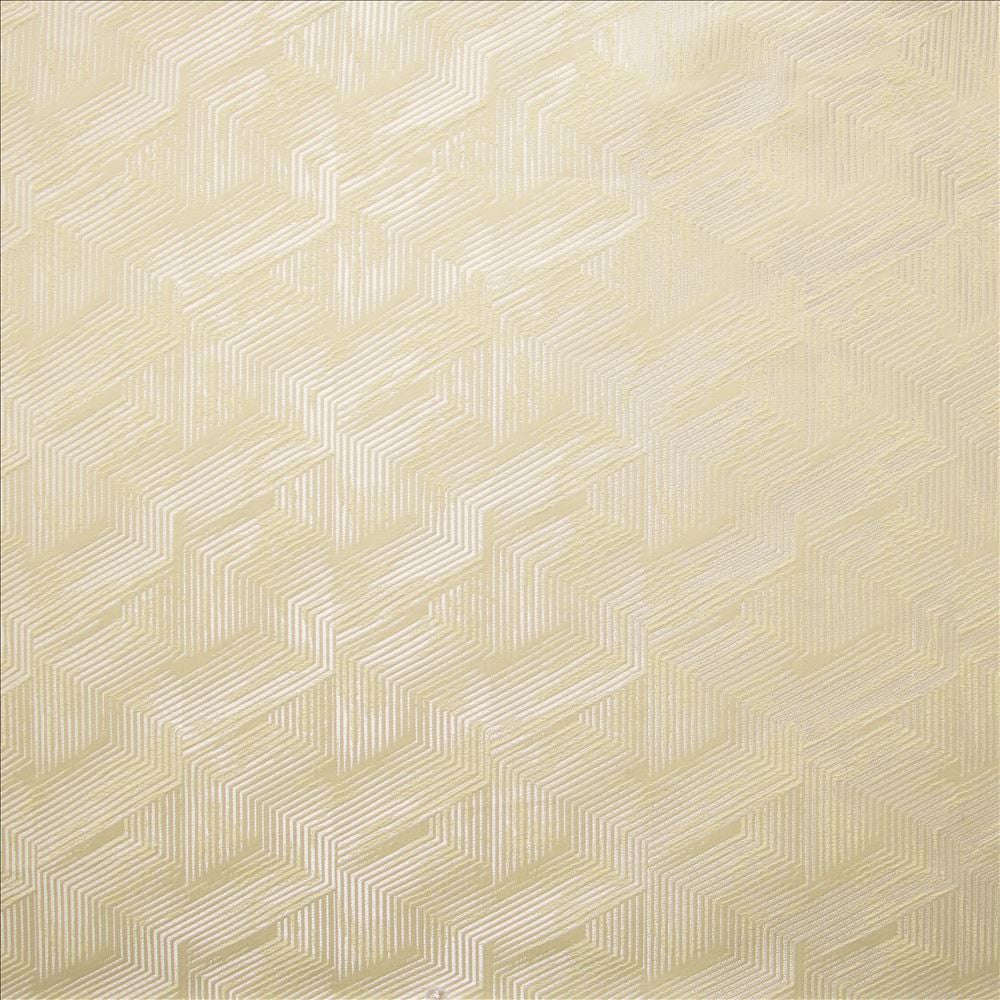 Gemma Ivory  by Kasmir Designer Fabric 1460 100% Polyester
 CHINA 15,000 Wyzenbeek Double Rubs Horizontal: 4 6/8 inches and Vertical: 7 1/8 inches 54  - Swanky Fabrics -