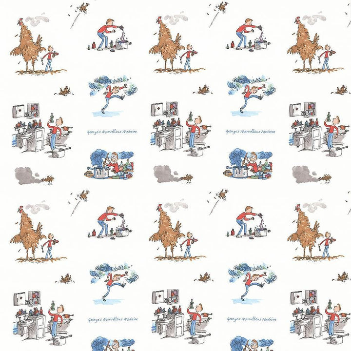 George Marvelous Blue by Kasmir Designer Fabric See sample 100% Cotton
 TURKEY Not Tested </p><p>Repeat: Horizontal: 18 1/8 inches and Vertical: 25 2/8 inches 55 - Swanky Fabrics -