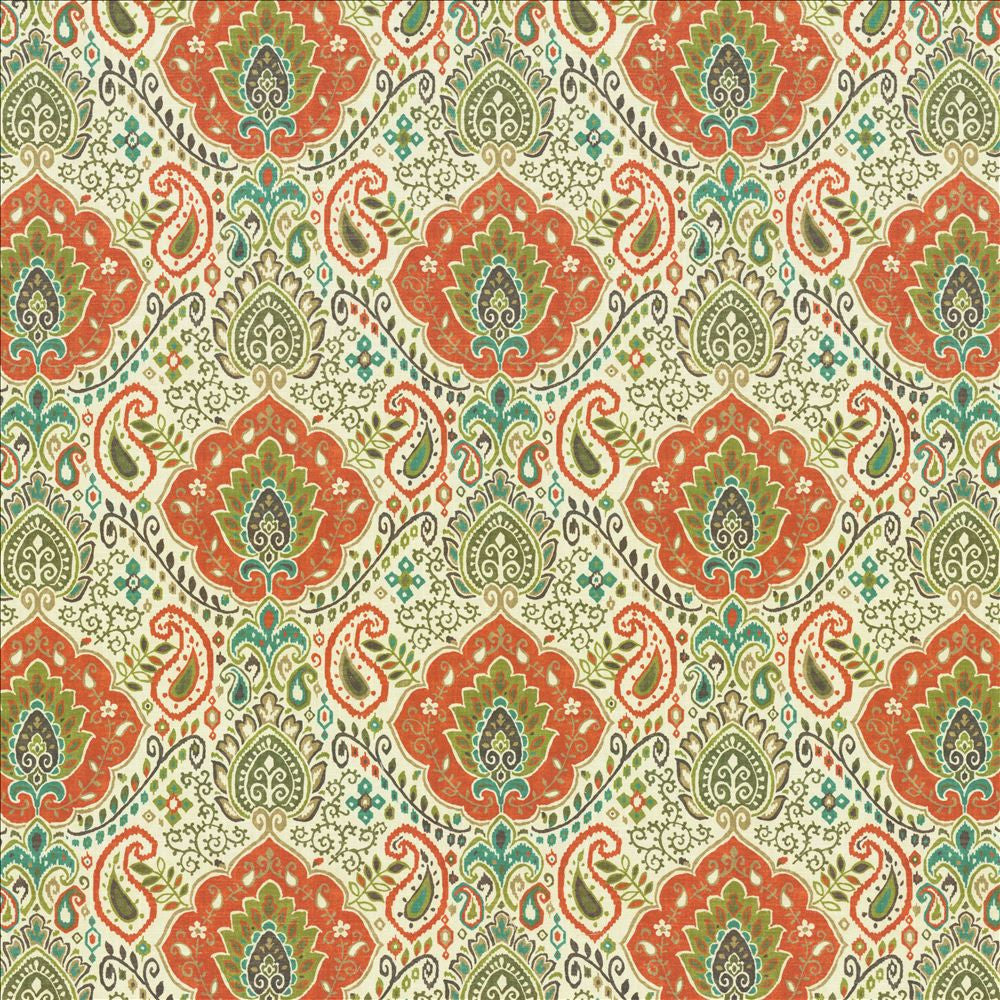Globetrotter Spectrum by Kasmir Designer Fabric 5121 100% Cotton
 SPAIN </p><p>Repeat: Horizontal: 13 4/8 inches and Vertical: 13 4/8 inches 54 - Swanky Fabrics -