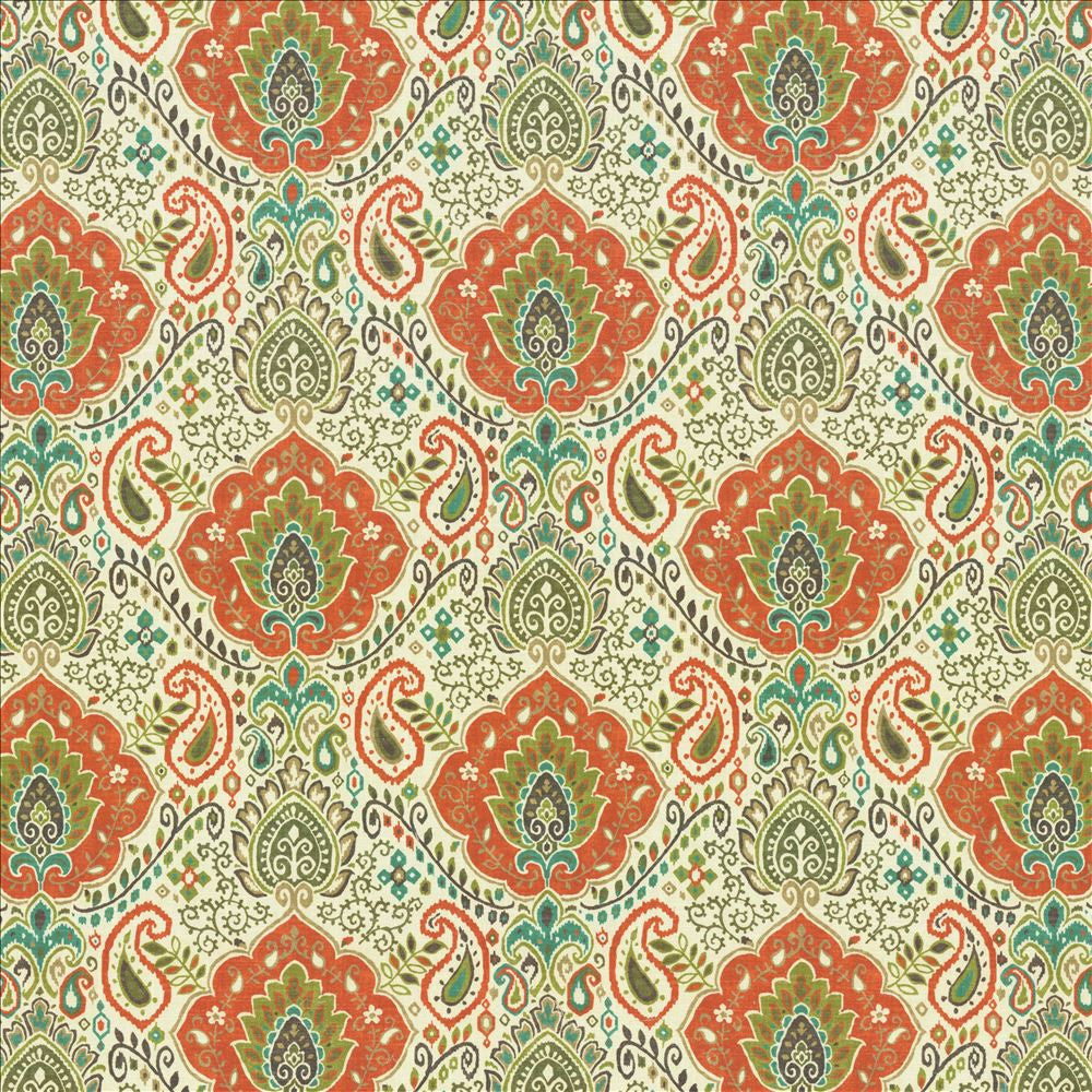 Globetrotter Spectrum by Kasmir Designer Fabric 5121 100% Cotton
 SPAIN 100,000 Wyzenbeek Double Rubs </p><p>Repeat: Horizontal: 13 4/8 inches and Vertical: 13 4/8 inches 54 - Swanky Fabrics -