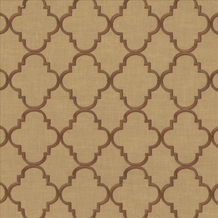 Goodean Spice  by Kasmir Designer Fabric 1439 100% Polyester
Embroidery
100% Rayon
 INDIA 30,000 Wyzenbeek Double Rubs Horizontal: 4 inches and Vertical: 4 4/8 inches 52  - Swanky Fabrics -