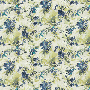Kasmir Fabric Graceful Bloom Blue