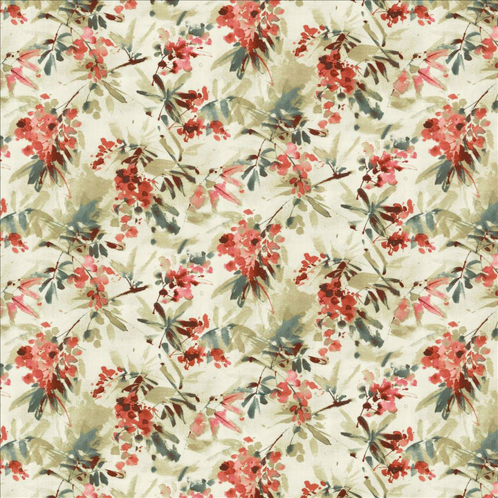 Graceful Bloom Pink by Kasmir Designer Fabric 1452 100% Cotton
 INDIA </p><p>Repeat: Horizontal: 27 inches and Vertical: 16 inches 54 - Swanky Fabrics -