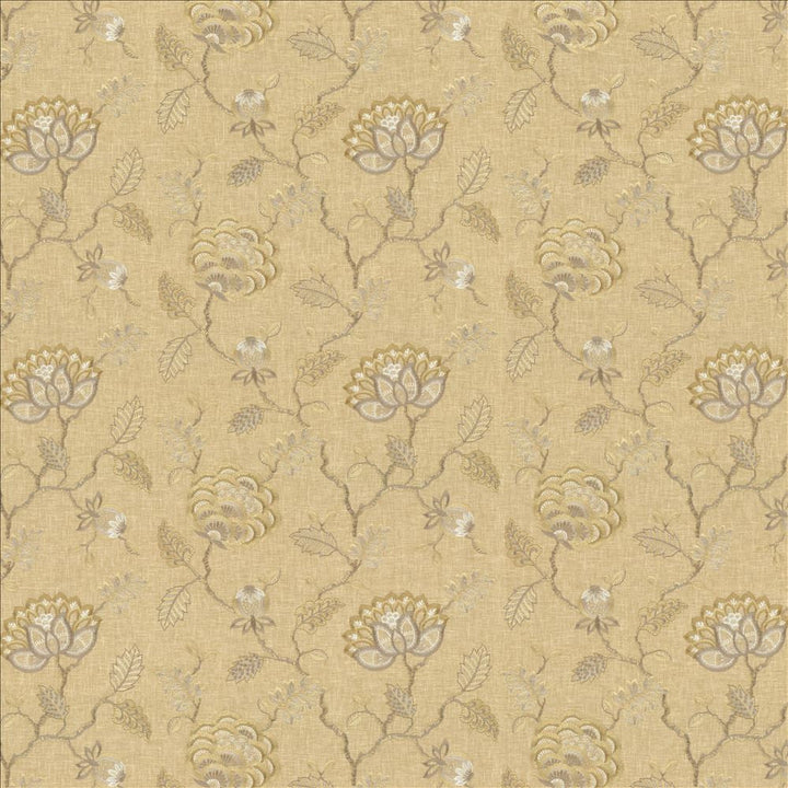 Grand Bouquet Linen by Kasmir Designer Fabric 1466 52% Polyester
48% Cotton
 INDIA 12,000 Wyzenbeek Double Rubs </p><p>Repeat: Horizontal: 17 inches and Vertical: 12 4/8 inches 54 - Swanky Fabrics -