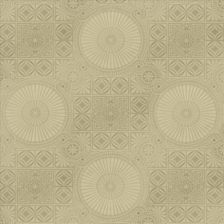 Grande Mosaic Dove by Kasmir Designer Fabric 5118 100% Polyester USA 30,000 Wyzenbeek Double Rubs Horizontal: 29 2/8 inches and Vertical: 30 inches 58 - Swanky Fabrics -