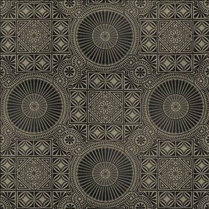 Kasmir Fabric Grande Mosaic Jet