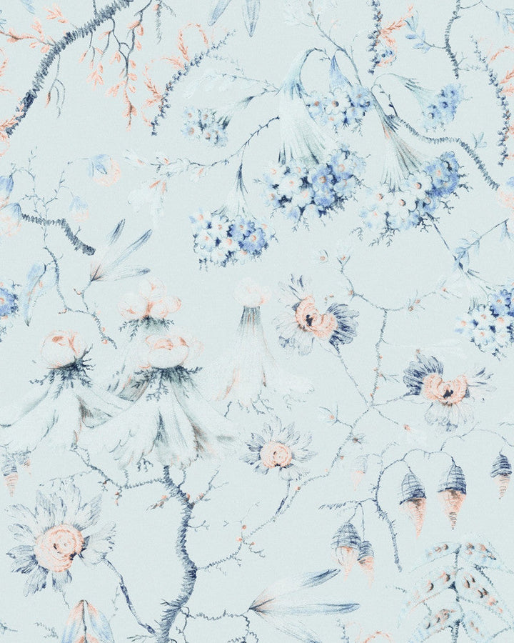 Grandma'S Tapestry Skylight Wallpaper by Mind the Gap Designer Wallpaper TRANSYLVANIAN ROOTS Satin Matte Made in Europe Paste the wall 1 roll x 20.5 x 10.9 yards - Swanky Fabrics -