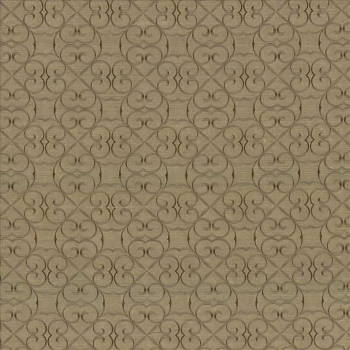 Greywell Driftwood by Kasmir Designer Fabric 1437 100% Polyester Embroidery 100% Rayon INDIA 12,000 Wyzenbeek Double Rubs Horizontal: 4 inches and Vertical: 4 inches 52 - 55 - Swanky Fabrics -