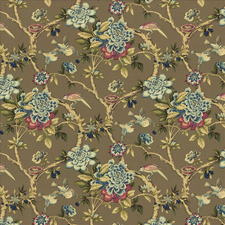 Gwendolyn Jewel by Kasmir Designer Fabric See sample 100% Cotton
 PERU 18,000 Wyzenbeek Double Rubs </p><p>Repeat: Horizontal: 27 inches and Vertical: 25 2/8 inches 54 - Swanky Fabrics -