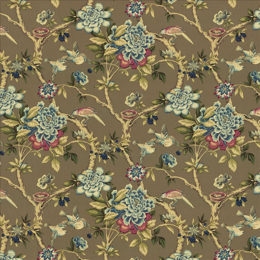 Gwendolyn Jewel by Kasmir Designer Fabric 5155 100% Cotton
 PERU </p><p>Repeat: Horizontal: 27 inches and Vertical: 25 2/8 inches 54 - Swanky Fabrics -