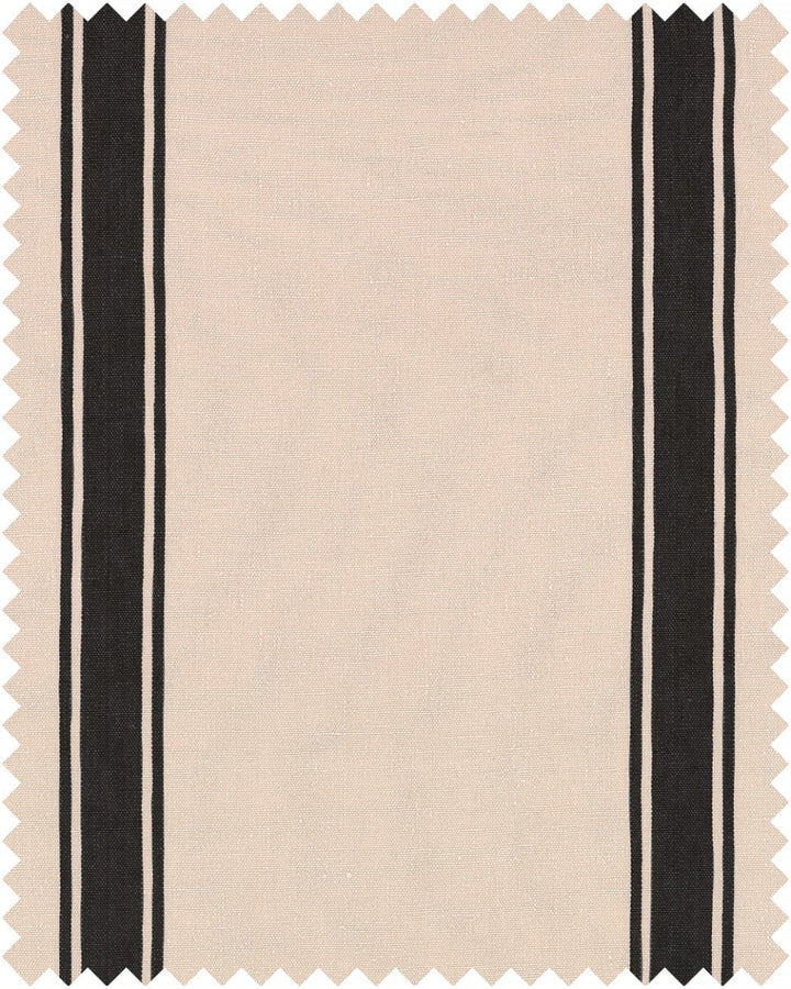 Hajdu Stripe heavy linen fabric by Mind the Gap (FB00057), swatch