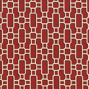 Kasmir Fabric Hakkasan Fret Rouge